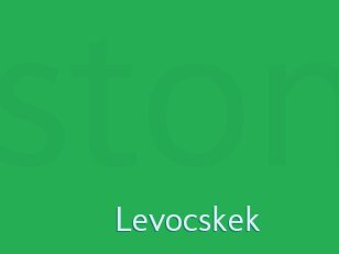 Levocskek